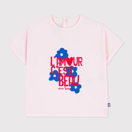 TEE SHIRT "L AMOUR C EST BEAU"/A0F90