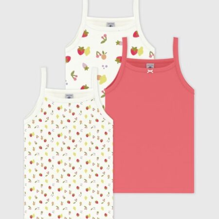 LOT 3 DEBARDEUR FRUITS/A0FH9