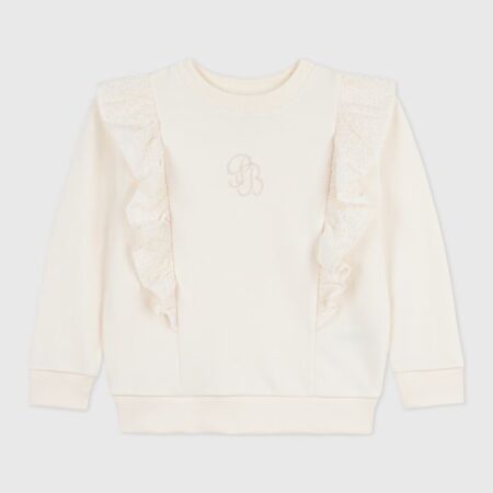 SWEAT BRODE ECRU/A0F47