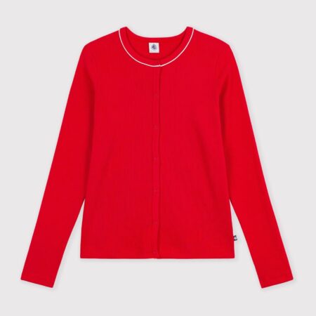 CARDIGAN ROUGE/A0F69