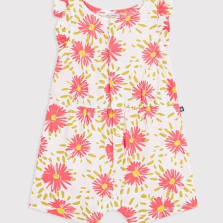 COMBINAISON COURTE A FLEURS/A0F54