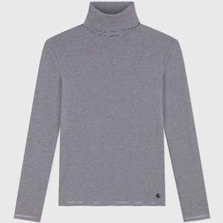 TEE SHIRT COL ROULE MILLERAIES FEMME/A0BLO