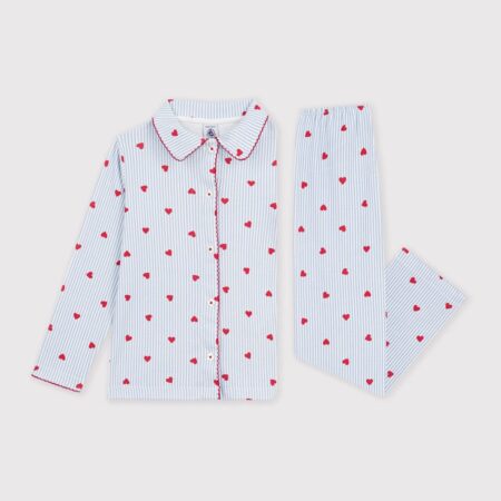 PYJAMA BOUTONNE COEURS/A0GAL