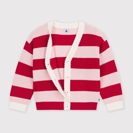 CARDIGAN RAYURES LAINE/A0GGG