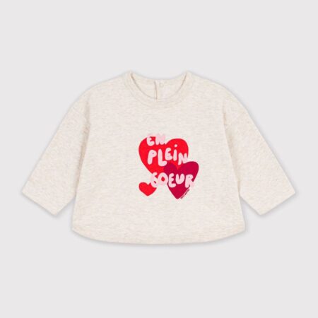 TEE SHIRT COEURS BEBE/A0H17