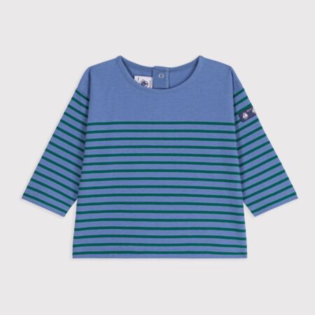 TEE SHIRT MARINIERE VERT/A0H0T