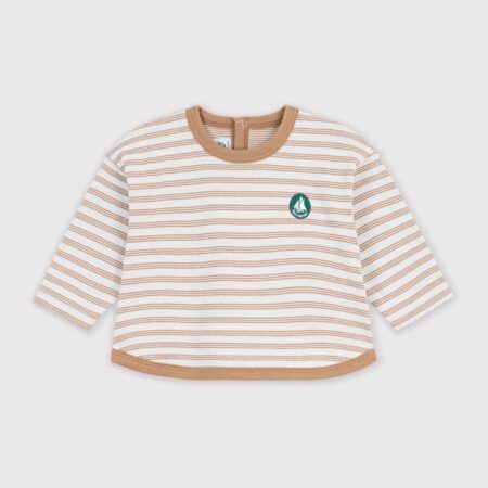 MARINIERE RAYURES LATTE BEBE/A0H13