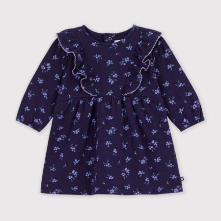 ROBE IMPRIME FLEURS LAVANDE/A0GPF