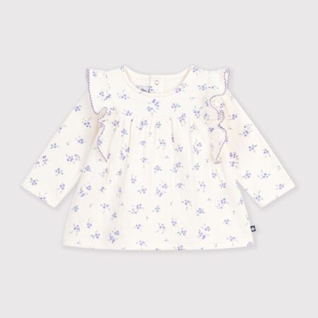 BLOUSE IMPRIME FLEURS LAVANDE/A0GRU
