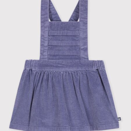 ROBE SALOPETTE VELOURS LAVANDE/A0GE3
