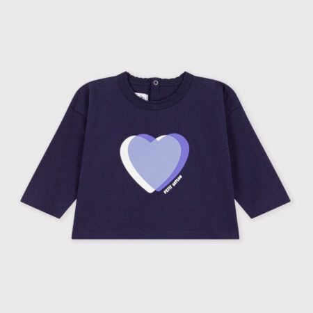 TEE SHIRT COEURS SOIR/A0H0K