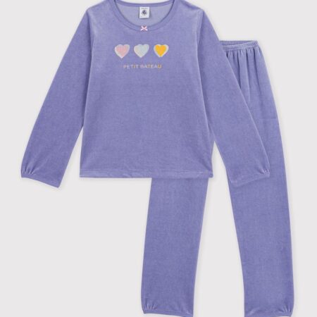PYJAMA COEURS LAVANDE/A0GTE