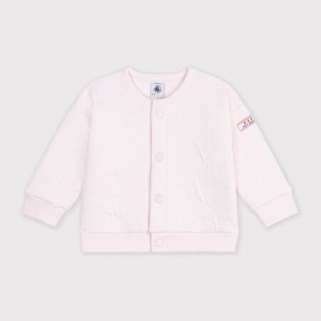 CARDIGAN TUBIQUE ETOILES ROSE/A0H1A