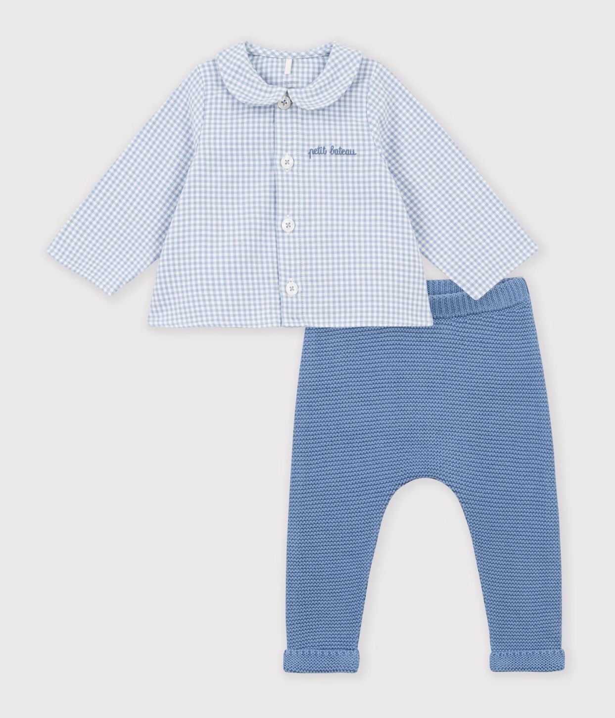 ENSEMBLE 2 PIECES VICHY BLEU/A0GCY