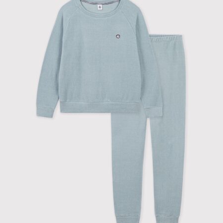 PYJAMA EPONGE VERT FEMME/A0GH3