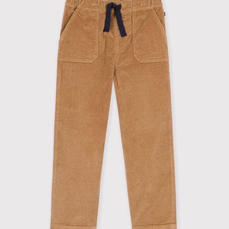 PANTALON VELOURS LATTE/A0GKS