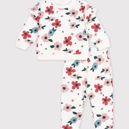 ENSEMBLE SWEAT PANTALON FLEURS/A0GLV