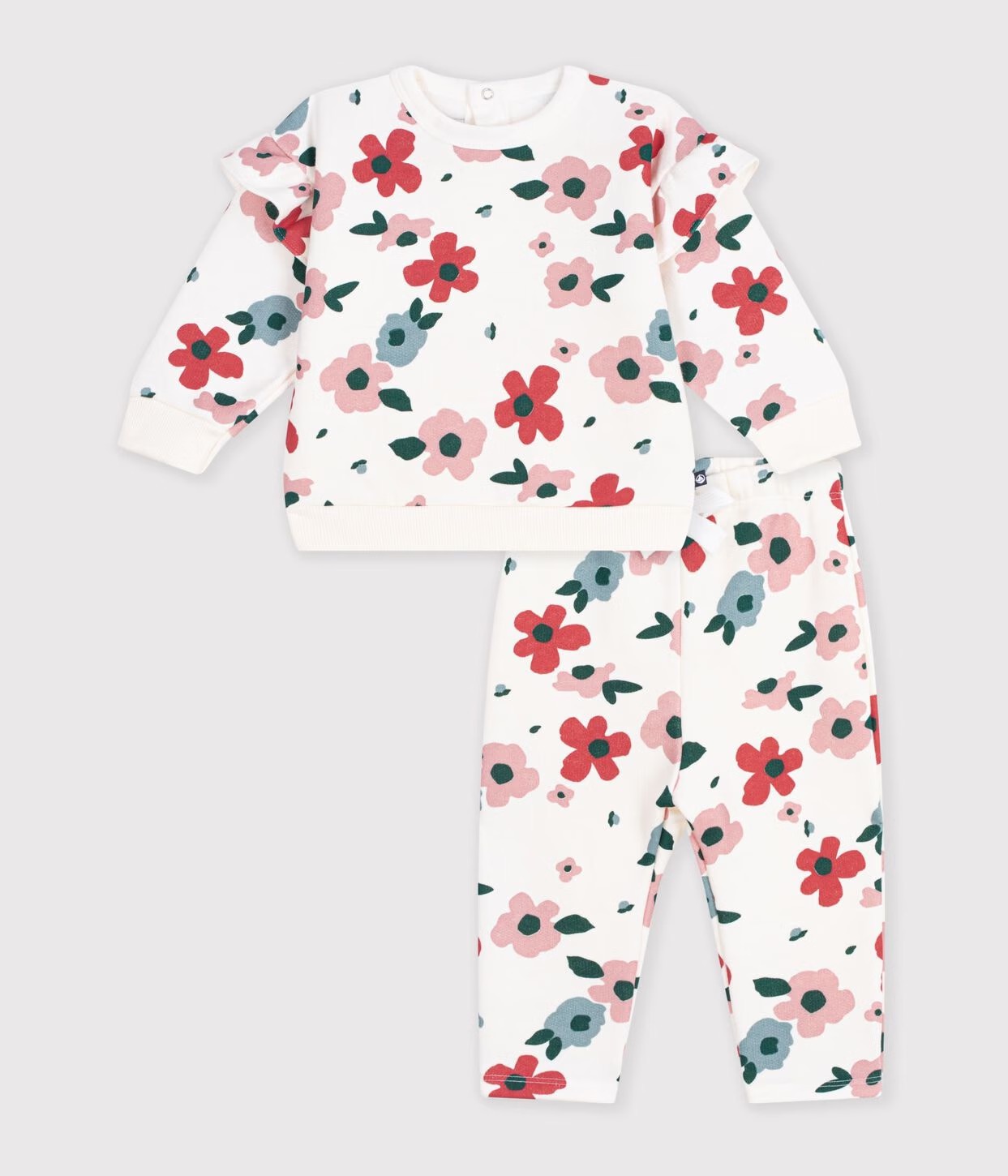 ENSEMBLE SWEAT PANTALON FLEURS/A0GLV