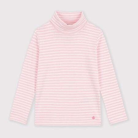 SOUS PULL RAYURES ROSE/A0GW6